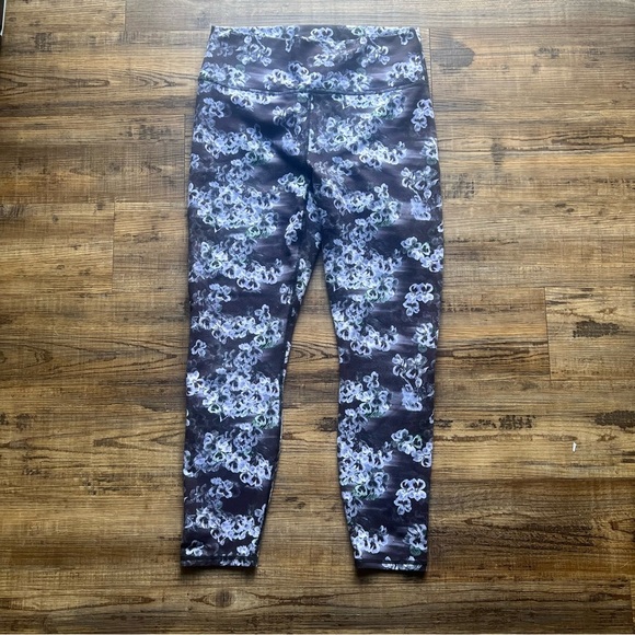 Fabletics PowerHold Floral High Waist Leggings Women’s Activewear Size Small - Picture 1 of 7